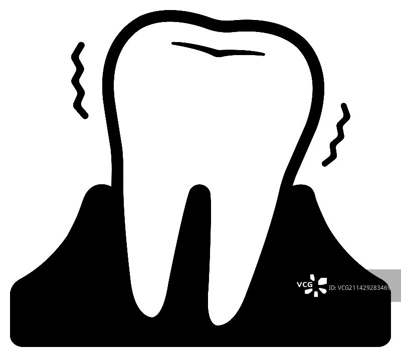 牙齿护理与牙周有关的图标图片素材