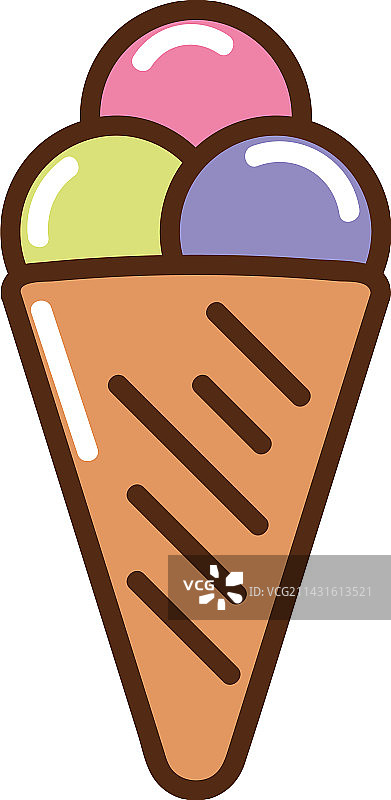 冰淇淋食品图标图片素材