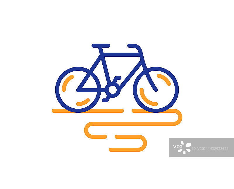 自行车路线图标自行车路线标志图片素材