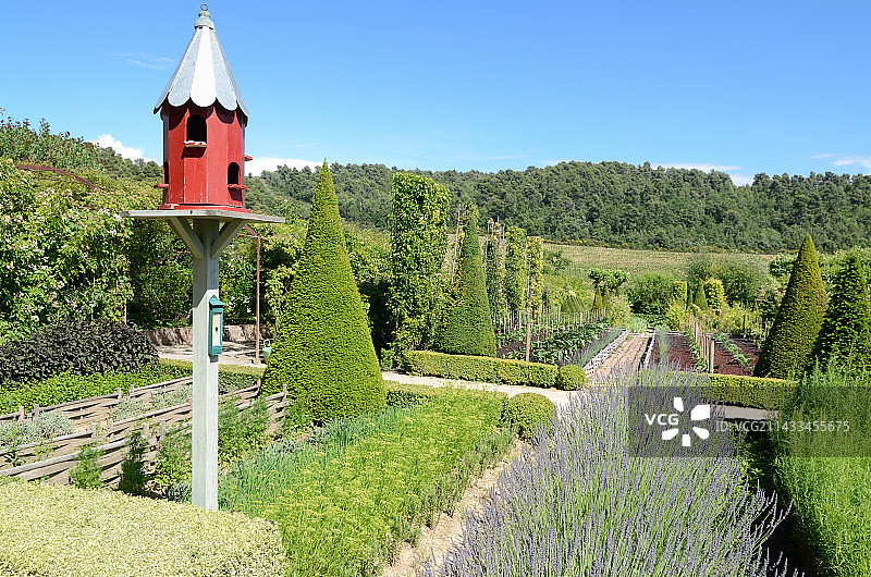 瓦尔乔安妮花园，位于普罗旺斯图片素材