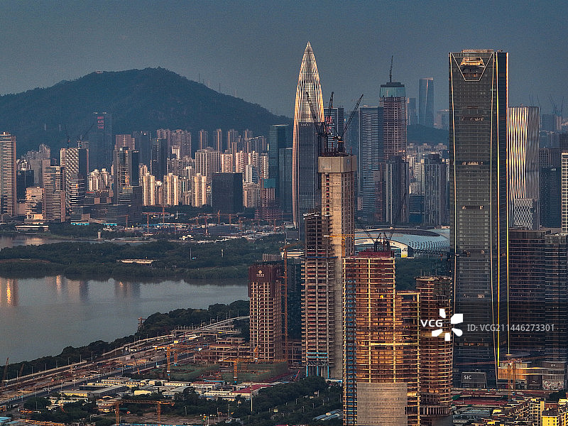 深圳城市风光超级总部基地图片素材
