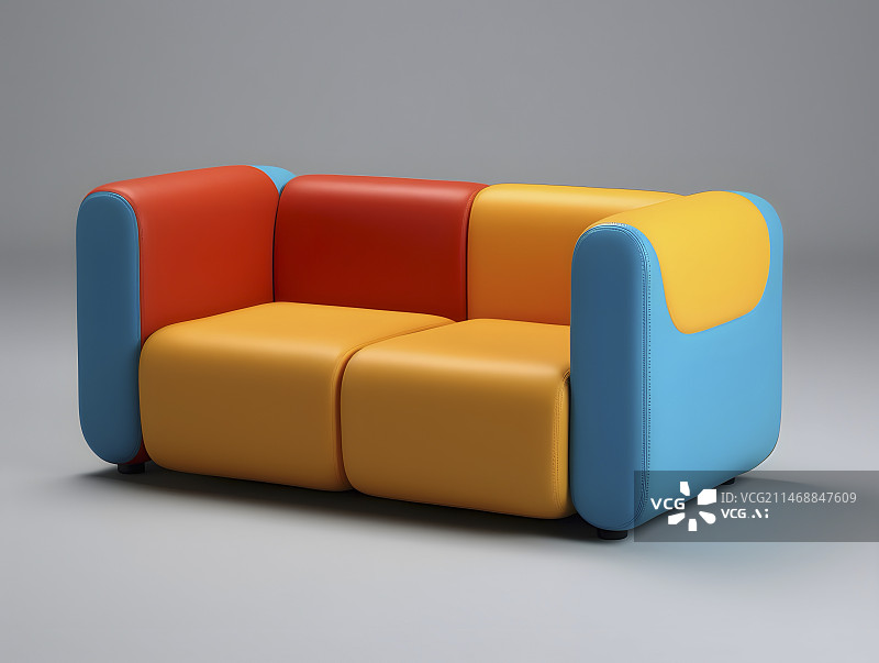 【AI数字艺术】儿童沙发设计图片素材