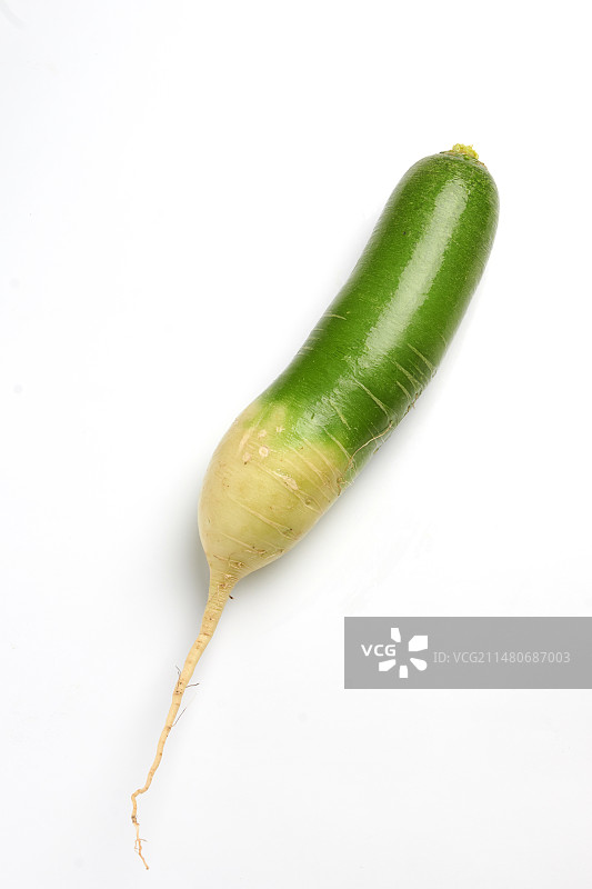 绿萝卜新鲜健康蔬菜素食农业有机食品图片素材