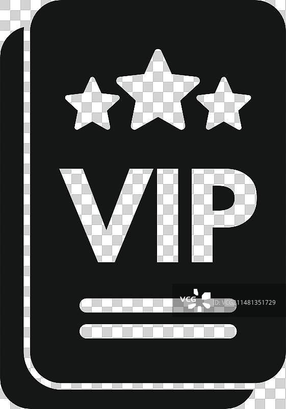VIP舱位机票图标简单，座位空载图片素材