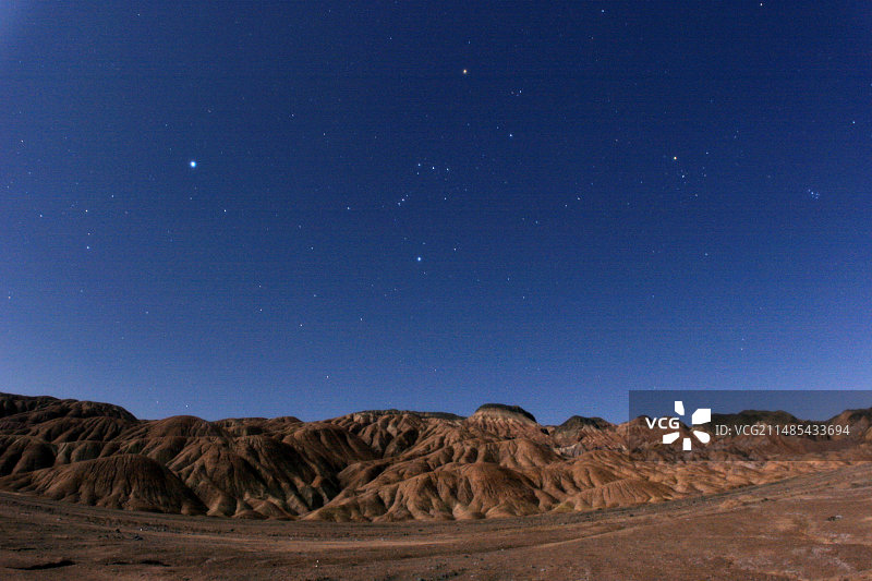 沙漠与星星图片素材