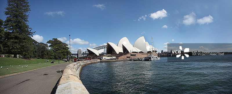 澳大利亚悉尼歌剧院及城市建筑图片素材
