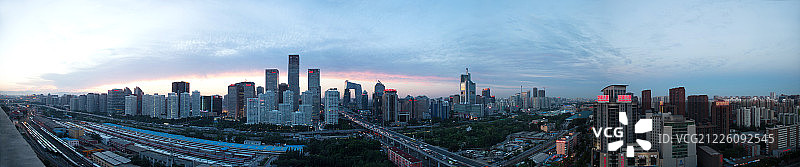 北京现代建筑和交通图片素材