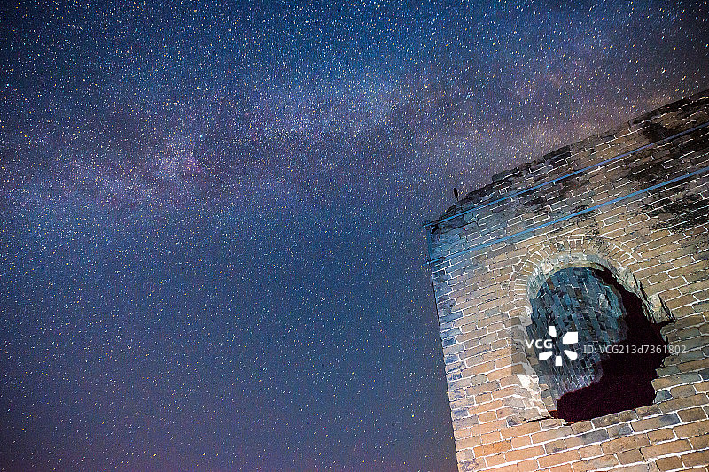 北京周边星空银河自然风光图片素材