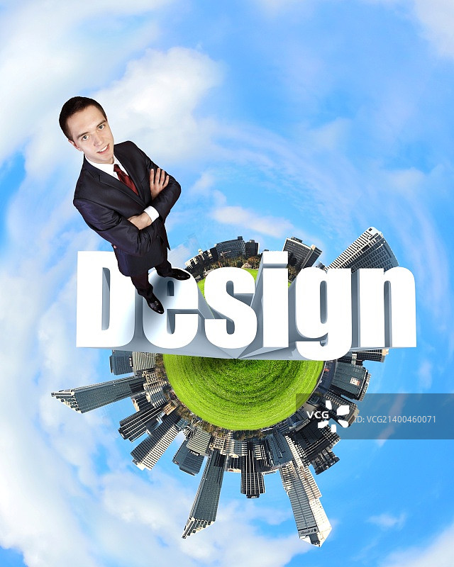 商业概念插图的设计和创意图片素材