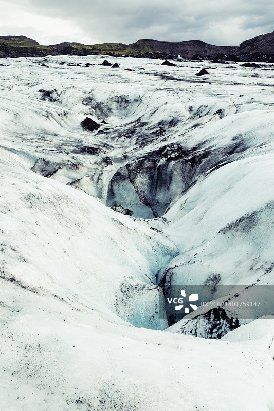 索尔黑马冰川图片素材