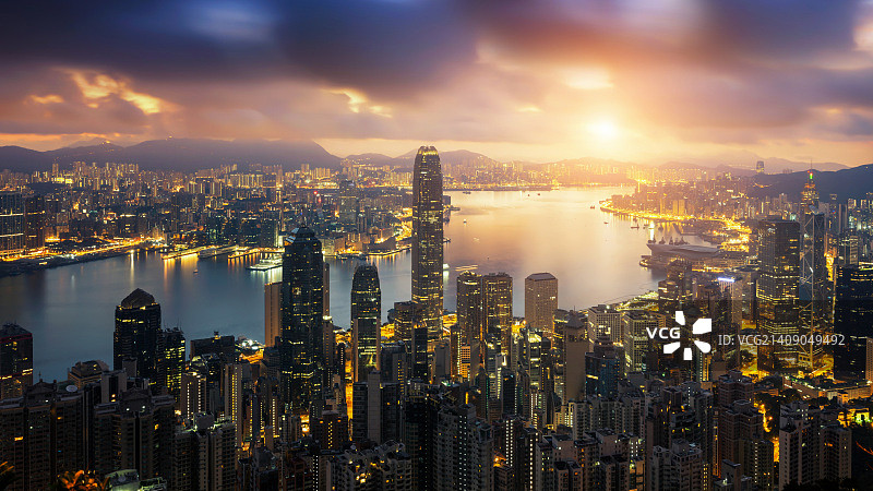 香港的城市图片素材