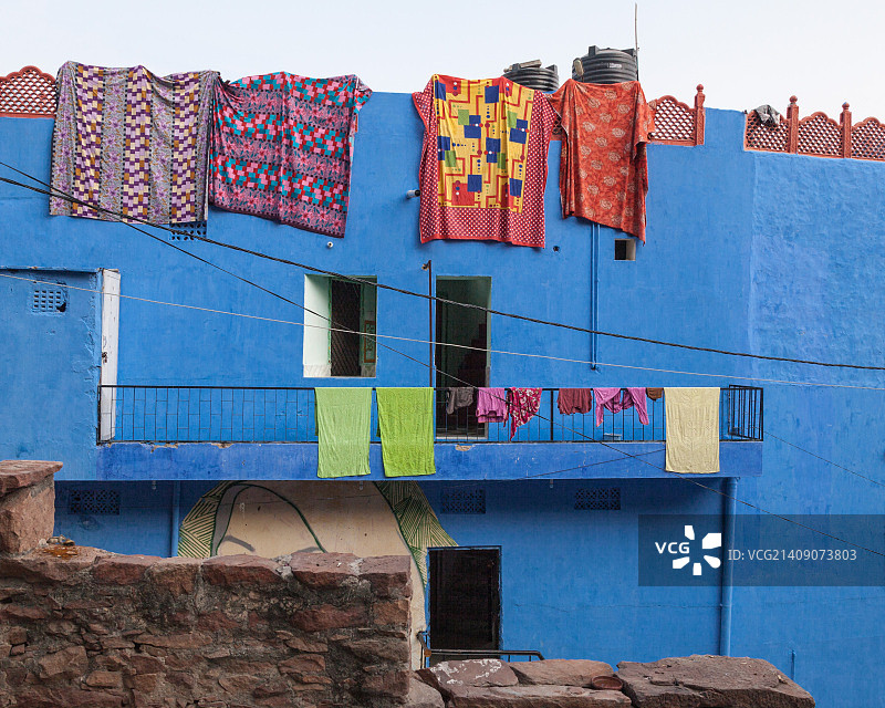 焦特布尔，印度的“蓝色城市”图片素材