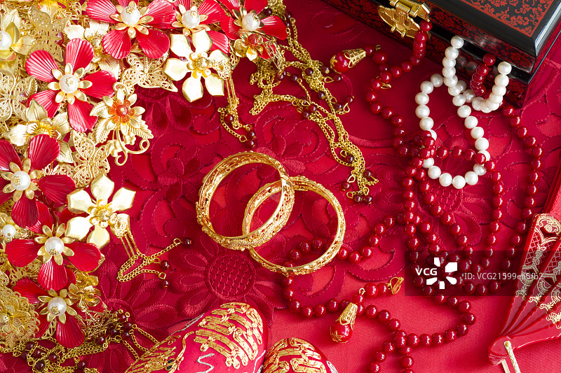 中国古典婚礼元素图片素材