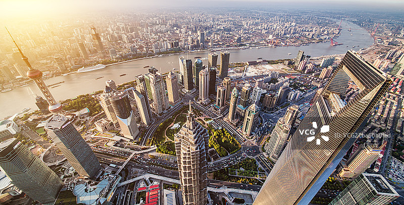 上海城市地标风光图片素材