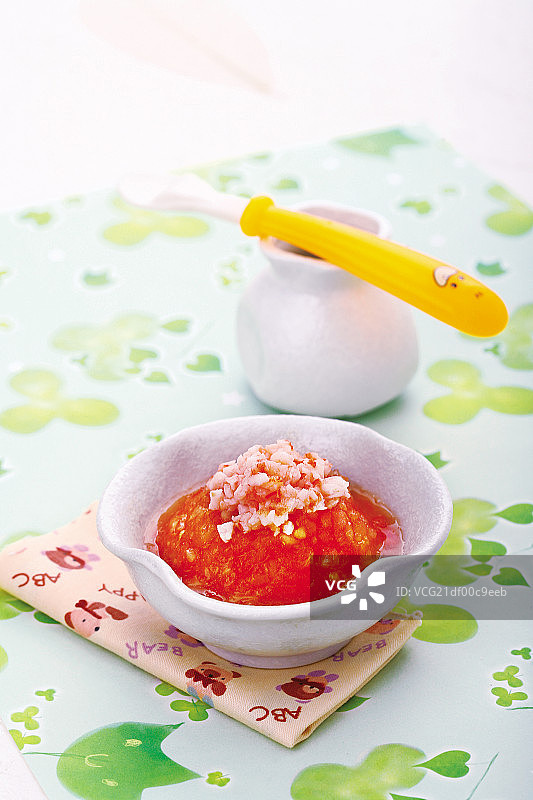 番茄海鲜汤图片素材
