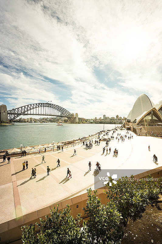 悉尼歌剧院海港大桥图片素材