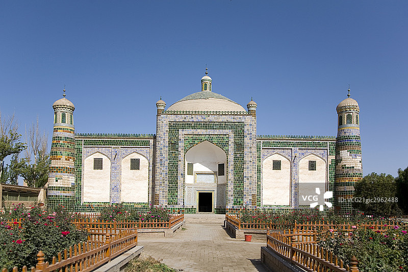 新疆维吾尔自治区喀什香妃墓图片素材