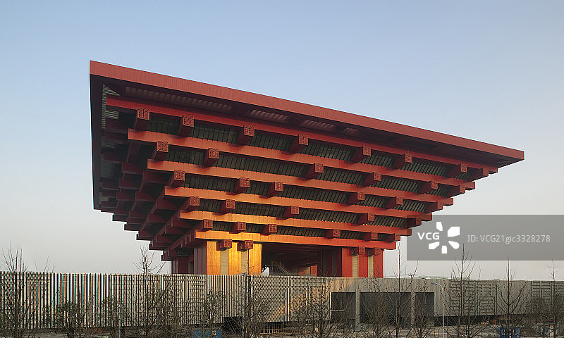 上海世博会建筑图片素材
