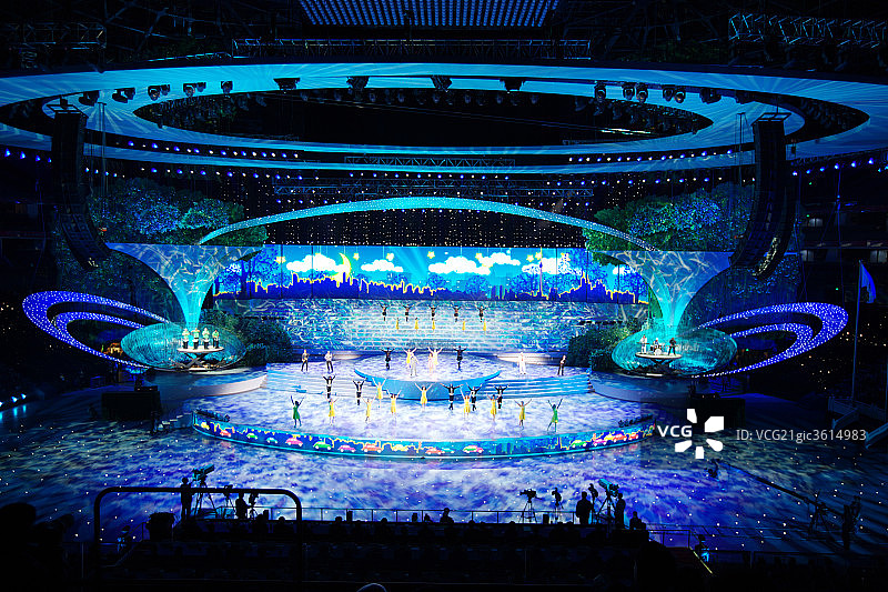 上海世博会开幕式典礼图片素材