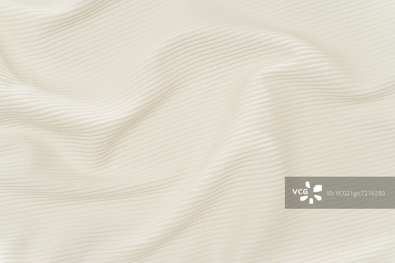 一个罗纹棉布床单的特写图片素材