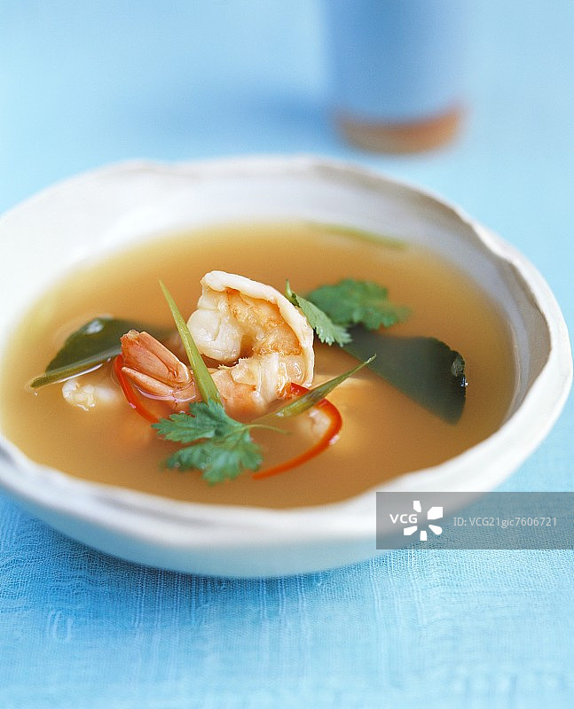 柠檬草虾汤(泰国)图片素材