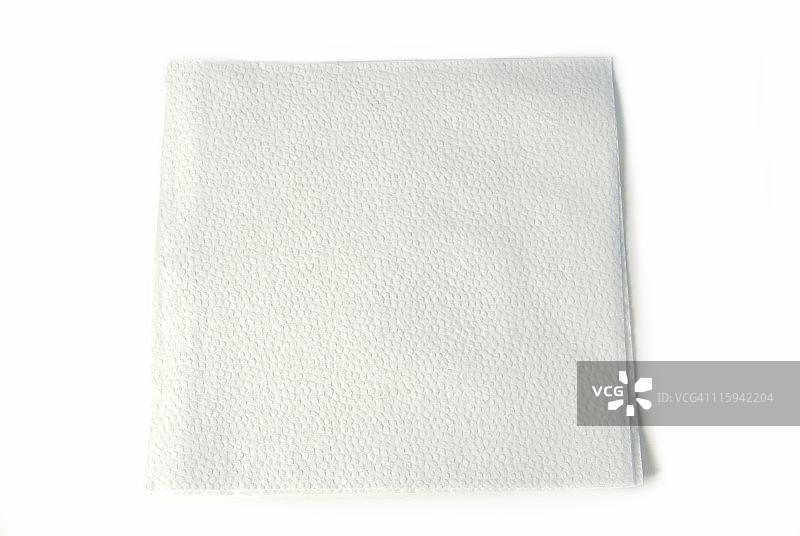 白色的餐巾纸图片素材