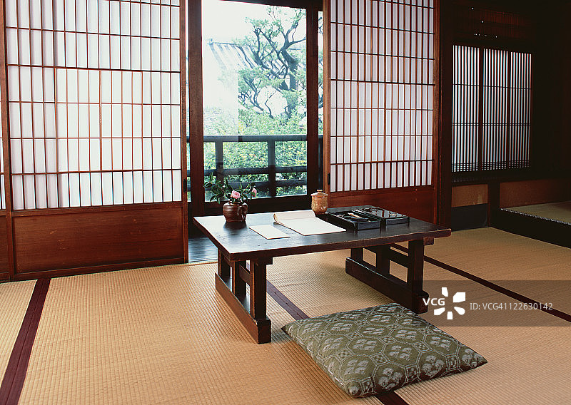 日本人的房间和桌子图片素材