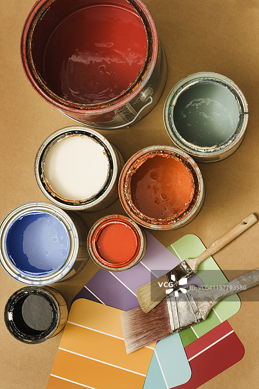 家庭改善-油漆颜色Vt图片素材