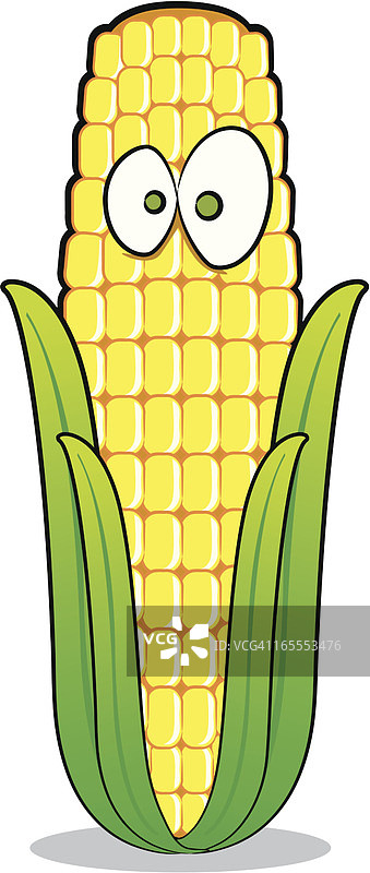 玉米棒子卡通图片素材