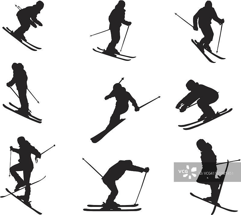 滑雪图片素材
