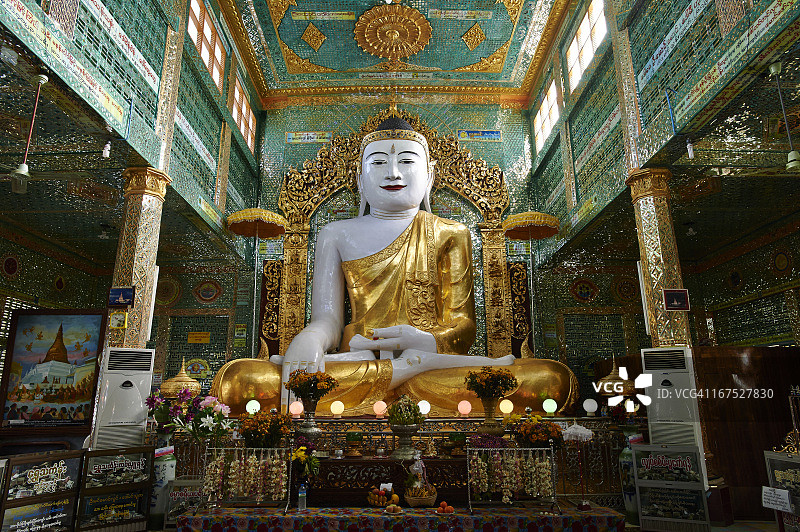 缅甸曼德勒的佛塔图片素材