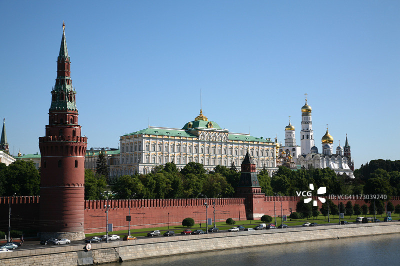 在莫斯科的克里姆林宫图片素材