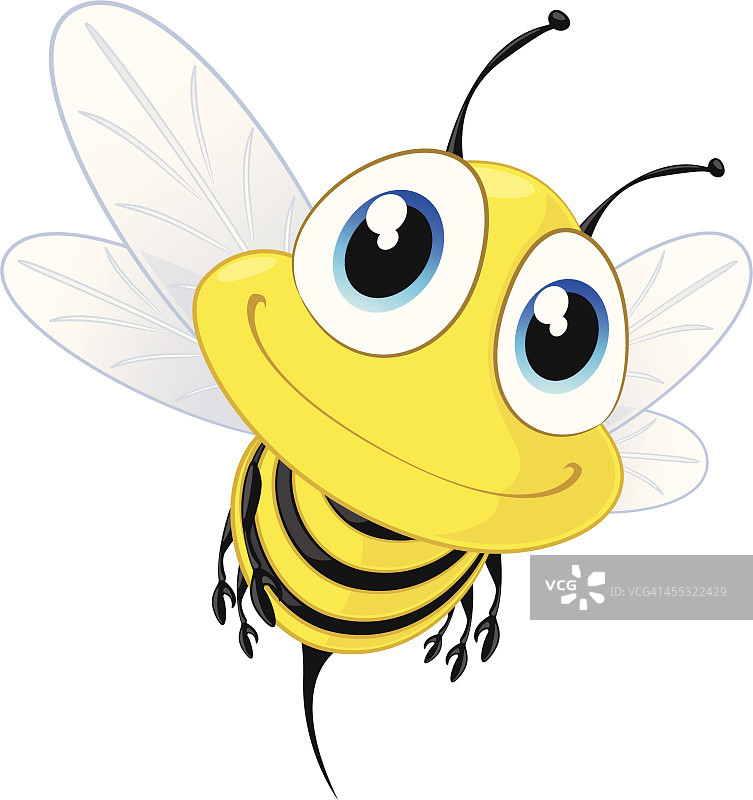 蜜蜂的卡通图片素材