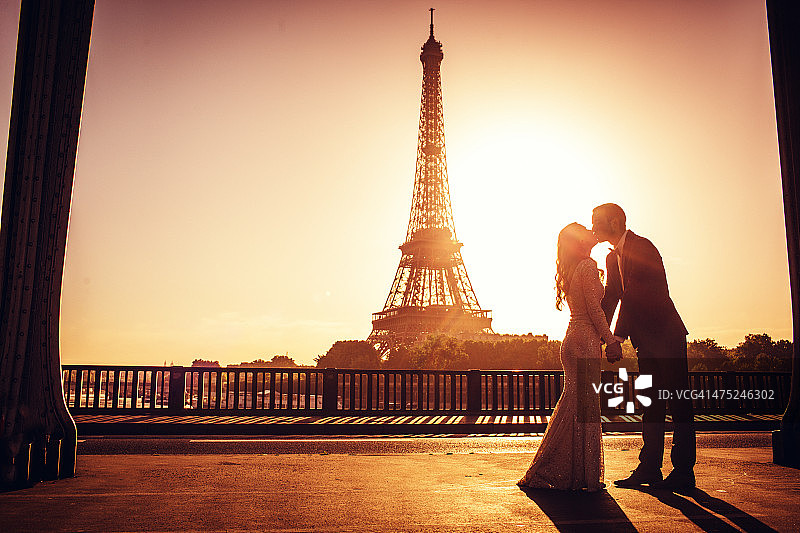 法国的婚礼图片素材