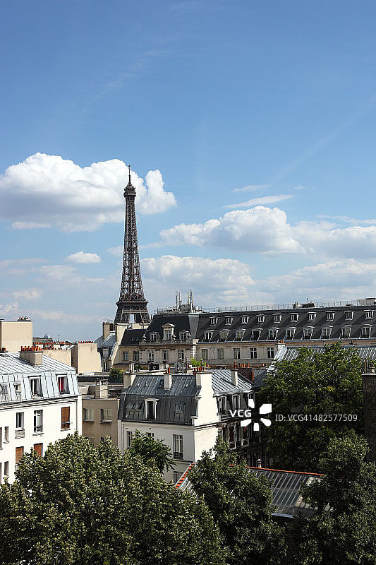 巴黎地标性建筑图片素材