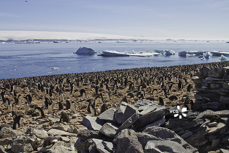 南极洲的保莱特岛。图片素材