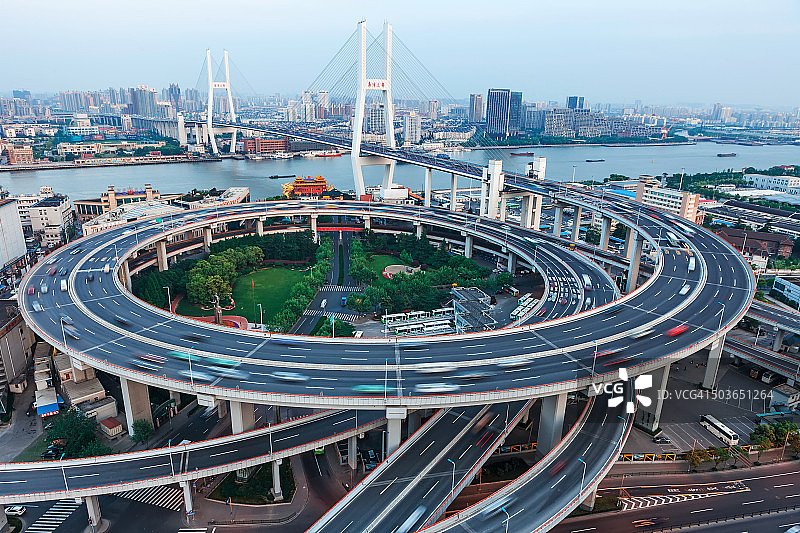 中国上海南浦大桥图片素材