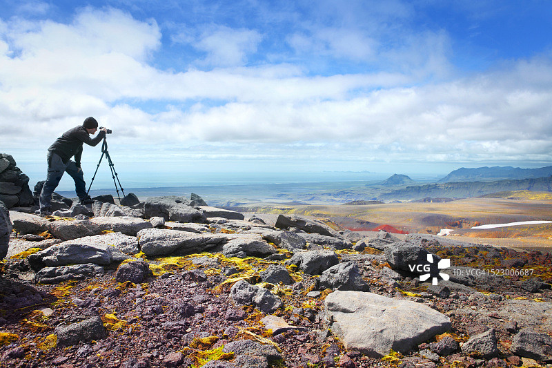 冰岛风景摄影师图片素材