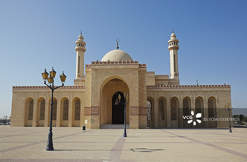 麦纳麦的法特大清真寺图片素材
