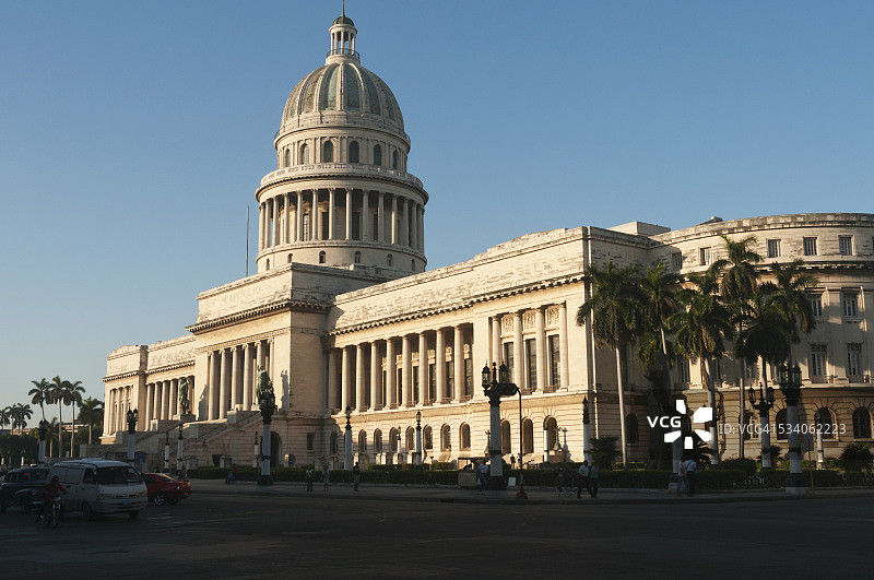 古巴国会山图片素材