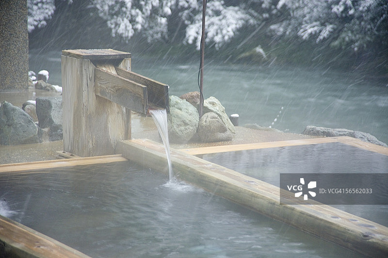 日本石川山中温泉图片素材