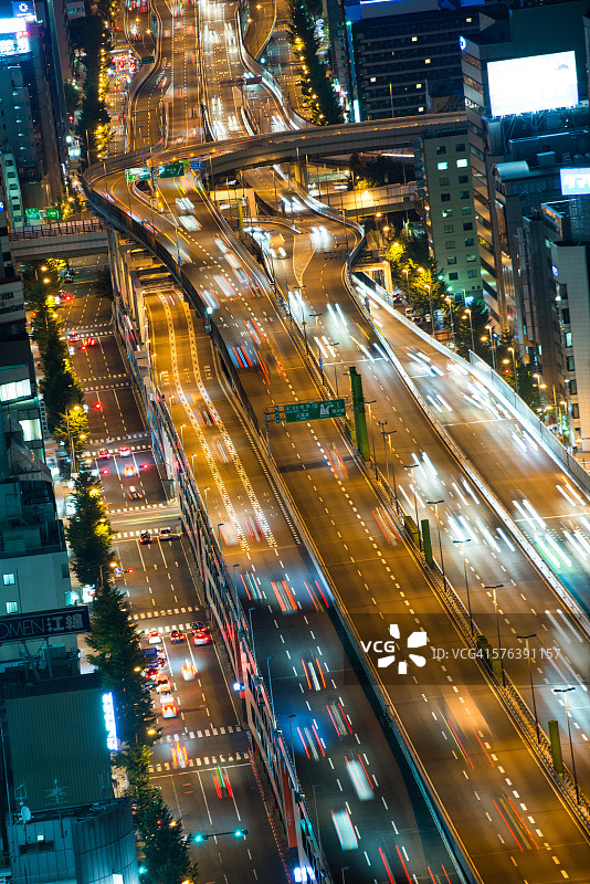 阪神高速公路东船场路口图片素材