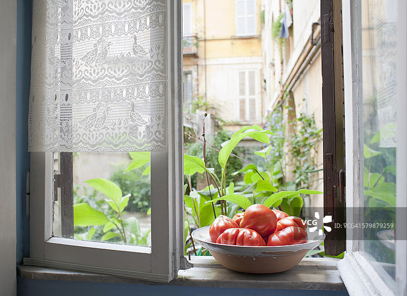 罗马厨房的窗户图片素材