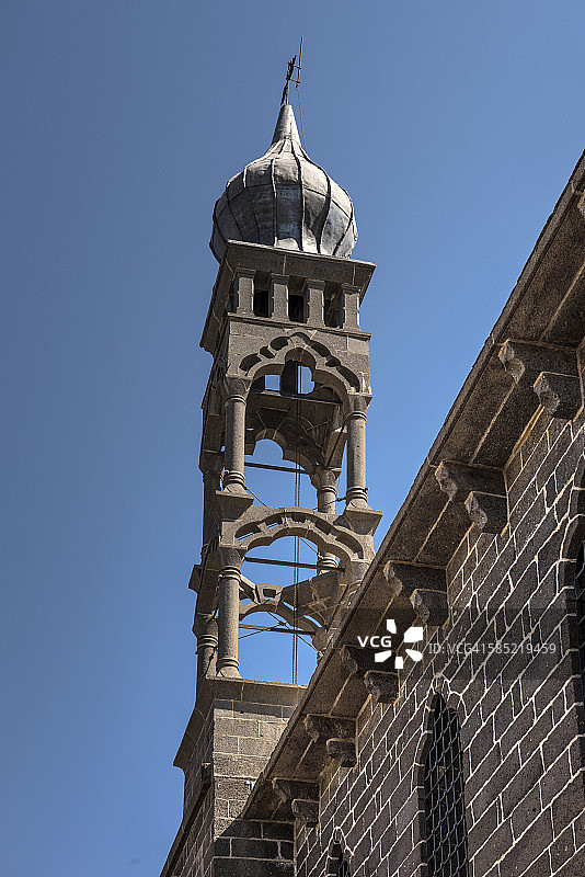 土耳其迪亚巴克尔的Surp Giragos亚美尼亚教堂图片素材