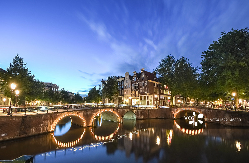 荷兰阿姆斯特丹美丽角落的环境破坏图片素材