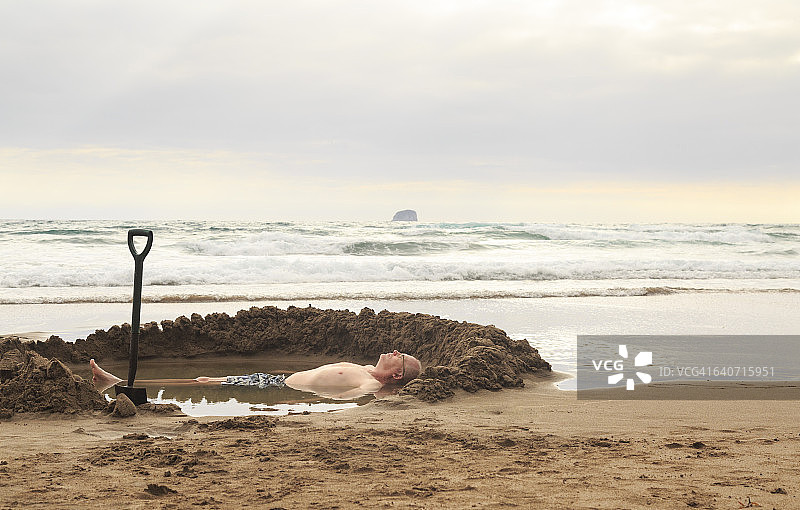 科罗曼德尔半岛的热水海滩图片素材