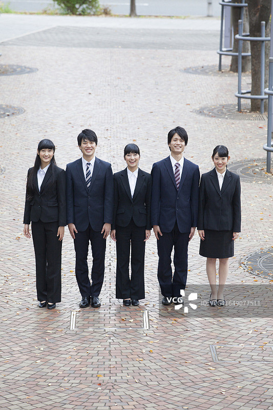 日本人结交了新的社会成员图片素材