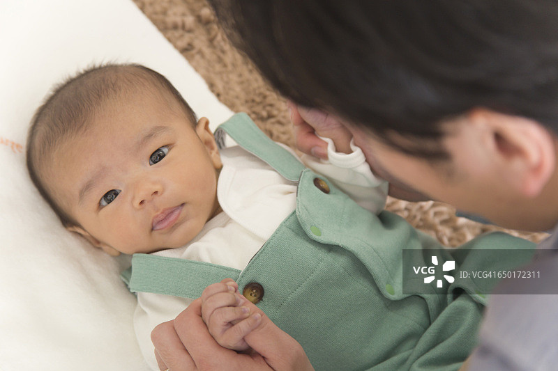 日本婴儿肖像图片素材