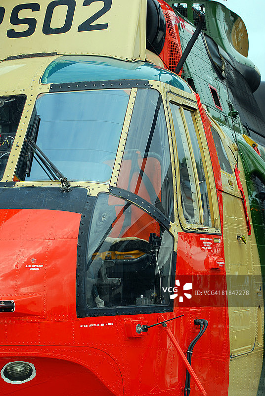 比利时空军使用的海王直升机。图片素材
