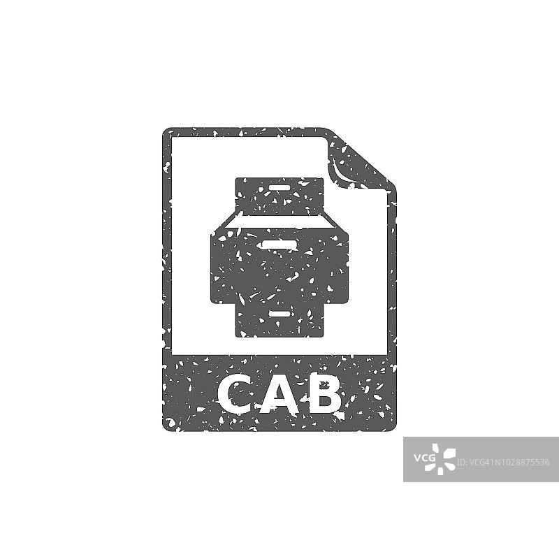 垃圾图标- Cab文件格式图片素材